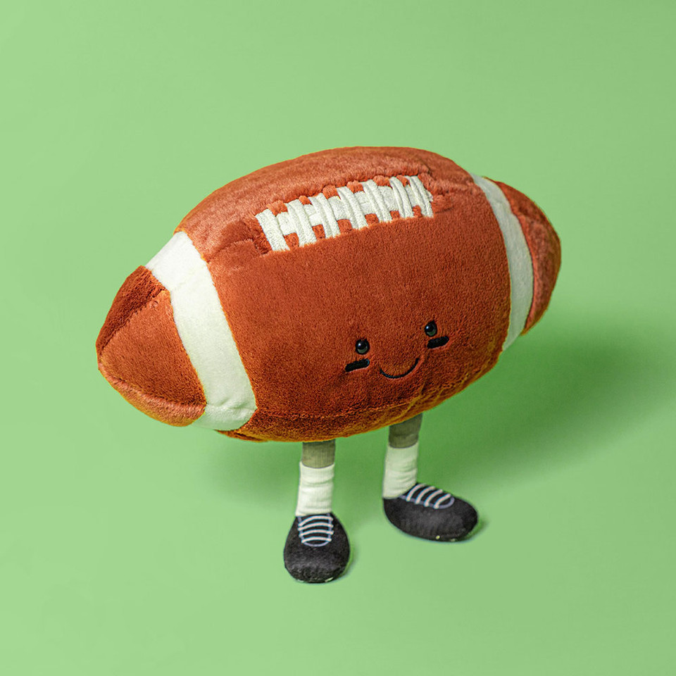 Jellycat Amuseables American Football Kuscheltier 25 x 28 x 16 cm