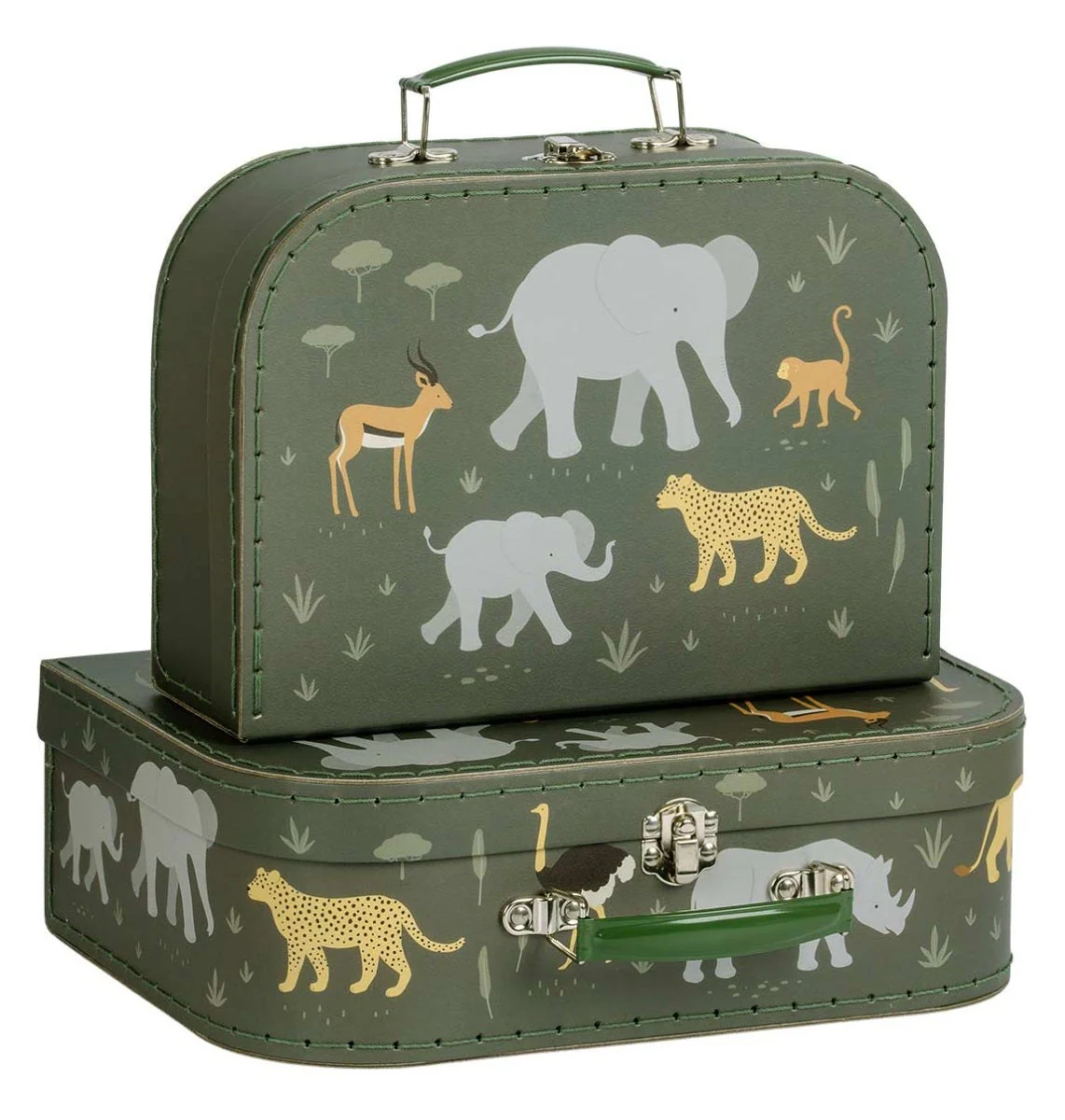 A Little Lovely Company Kofferset Savanne A Little Lovely Company Kofferset Savanne