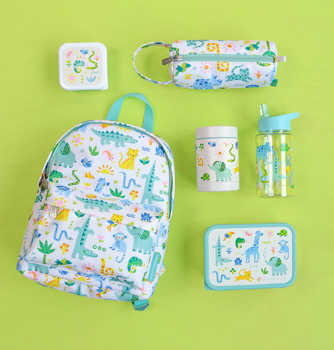 A Little Lovely Company Kleiner Rucksack Jungle