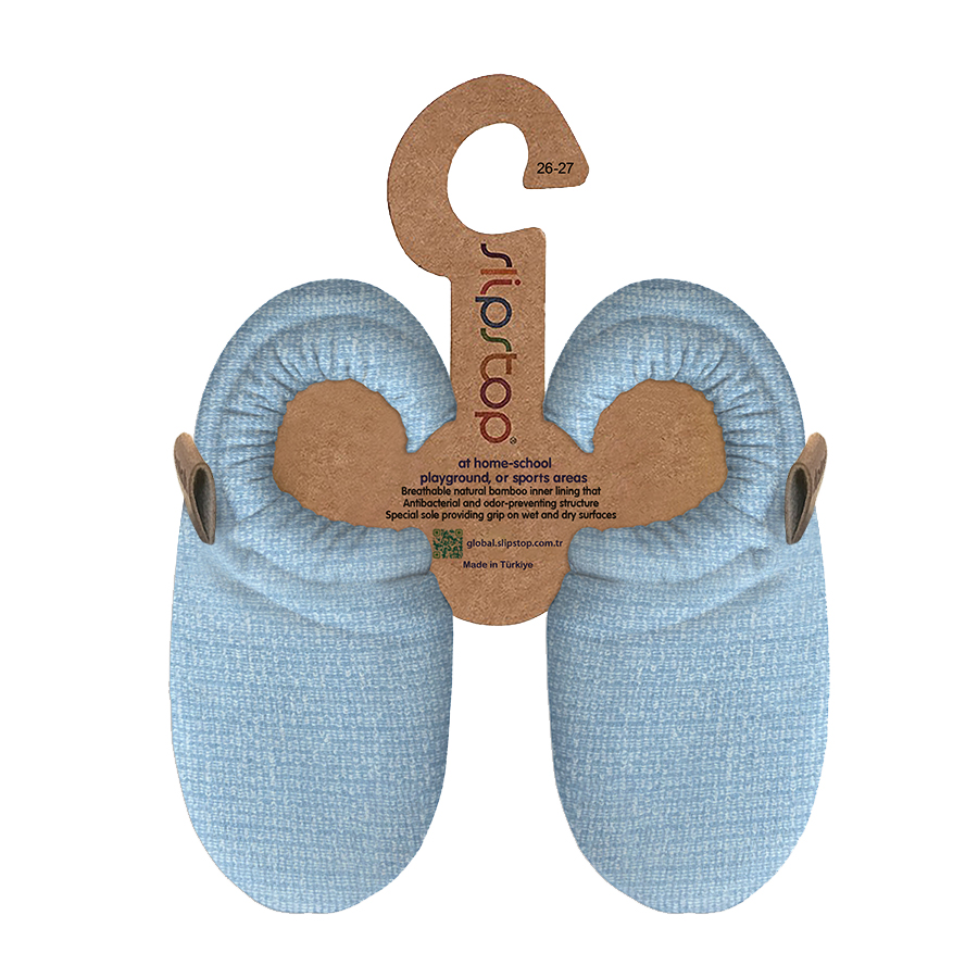 Slipstop Bootie Hausschuh - Ice Blue Junior