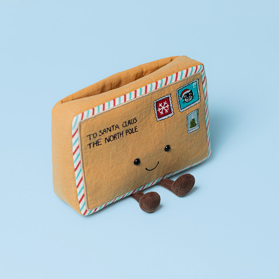 Jellycat Amuseables Letter To Santa - Briefumschlag Brief an Santa Christmas 18cm