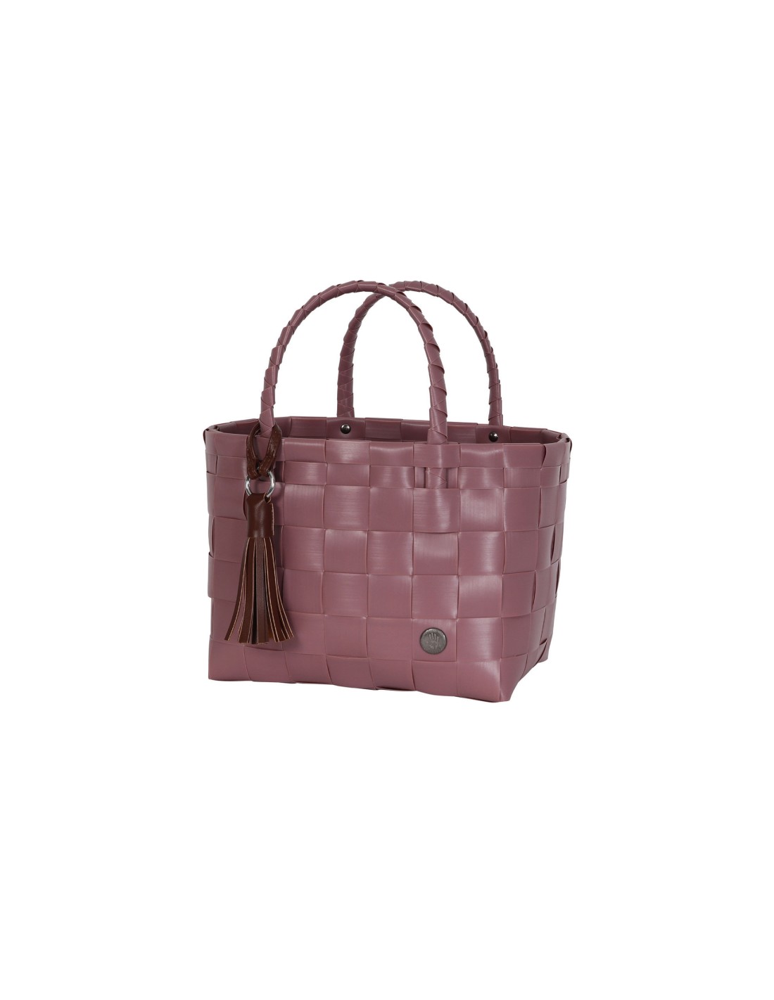 Handed By Mini Paris - Mini Shopper fat strap with contrast PU tassel