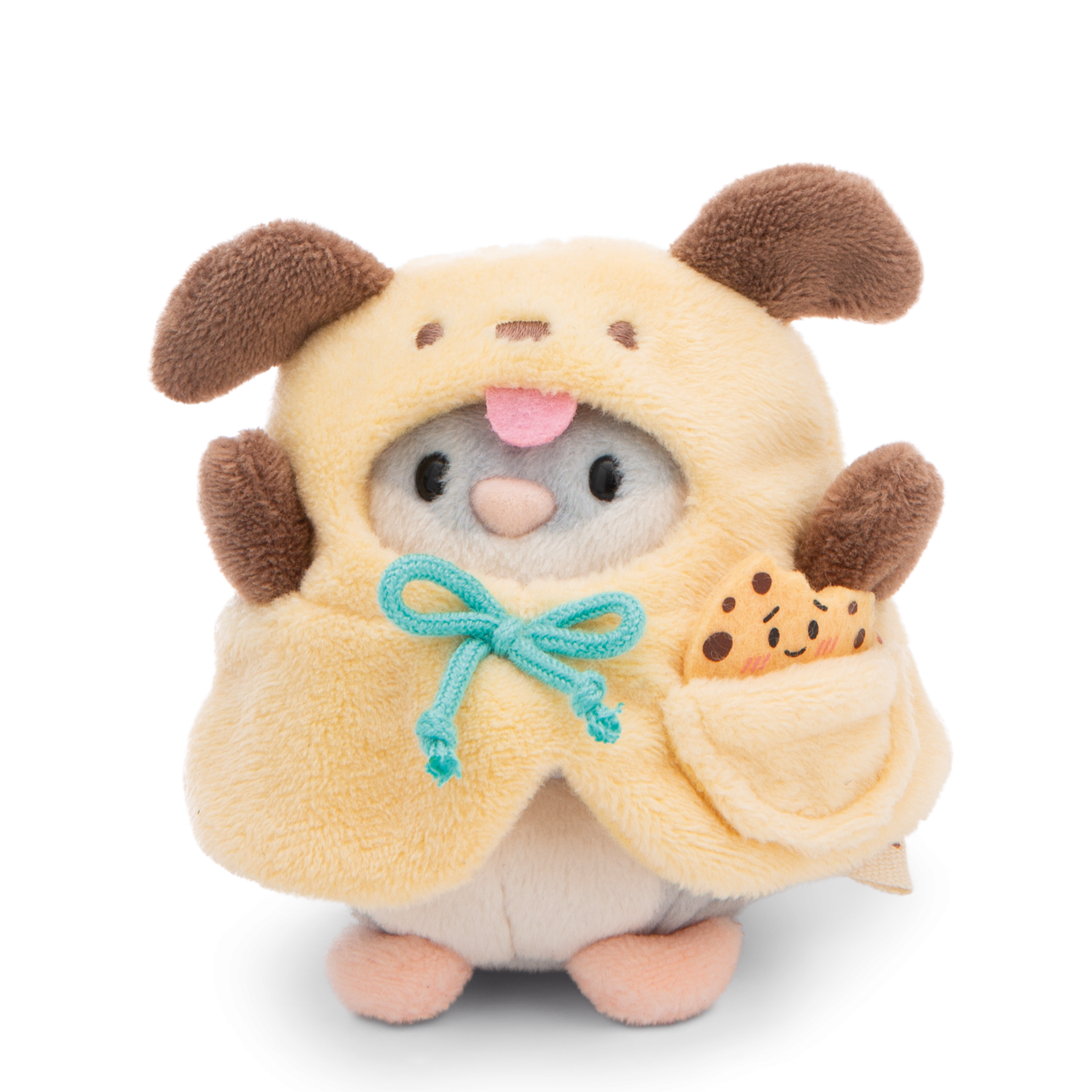 Nici Kuscheltier Set mymochi Hamster Shai mit Keks und Hundekostüm 8cm  