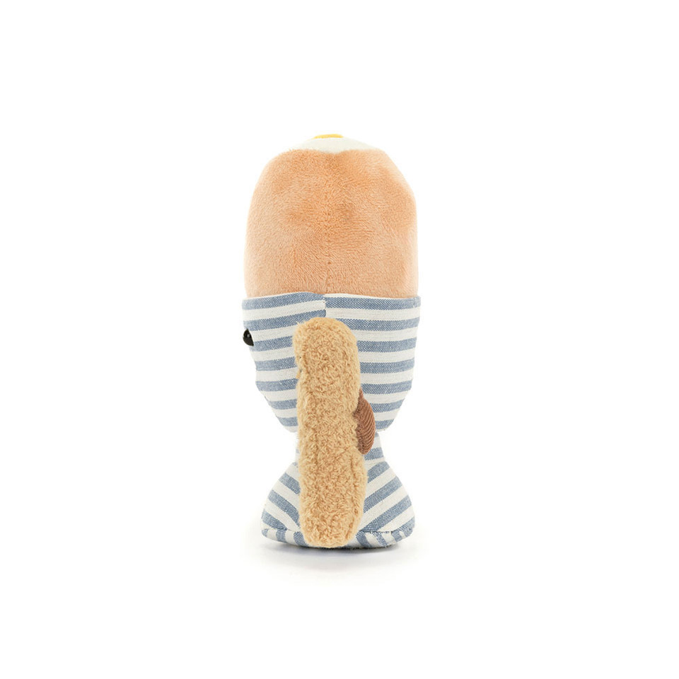 Jellycat Amuseables Eggetha Egg & Lance Soldier Kuscheltier 16 cm  Frühstücksei