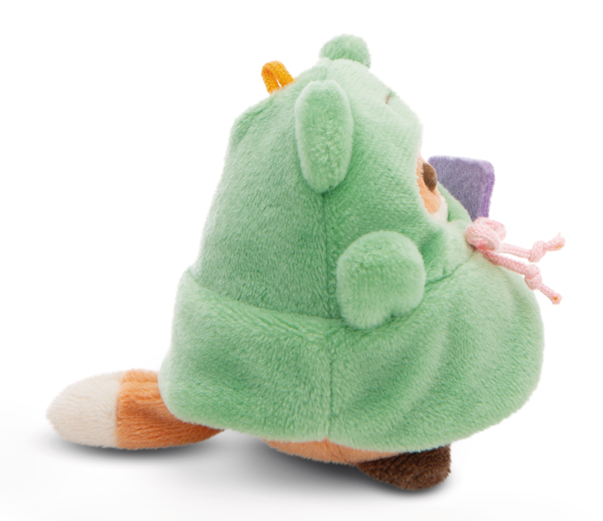 Nici Kuscheltier Set mymochi Fuchs Geeks mit Video Spiel und Froschkostüm 8cm 