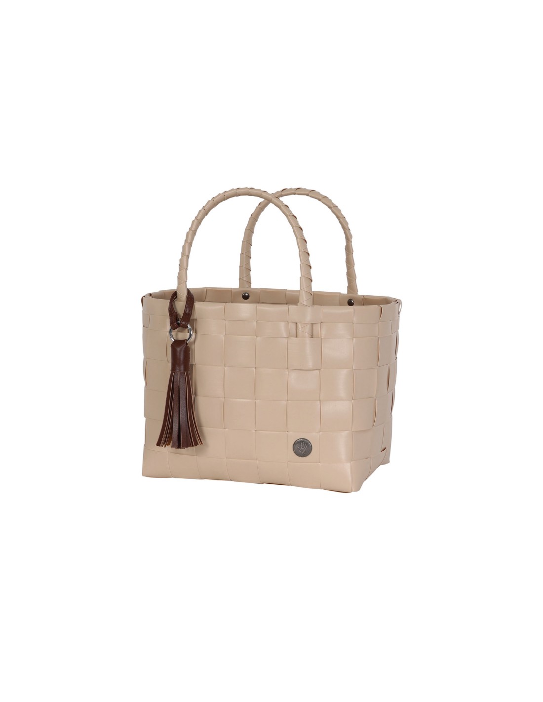 Handed By Mini Paris - Mini Shopper fat strap with contrast PU tassel