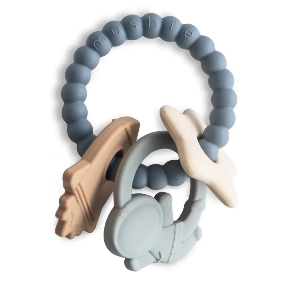 Mushie Space Teething Ring - Space Zahnungshilfe  