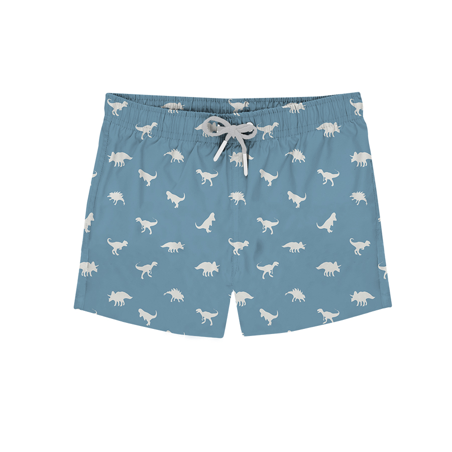 Dino Petrol Badeshort mit Kordel    