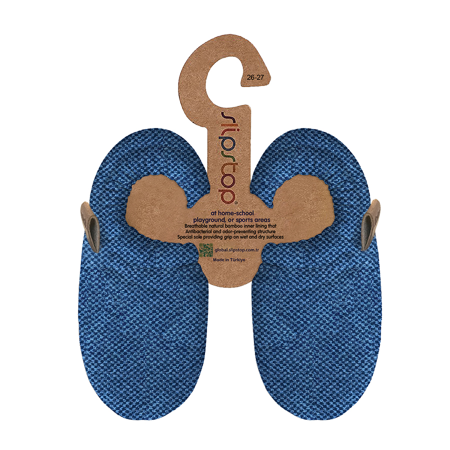 Slipstop Bootie Hausschuh - Indigo Junior