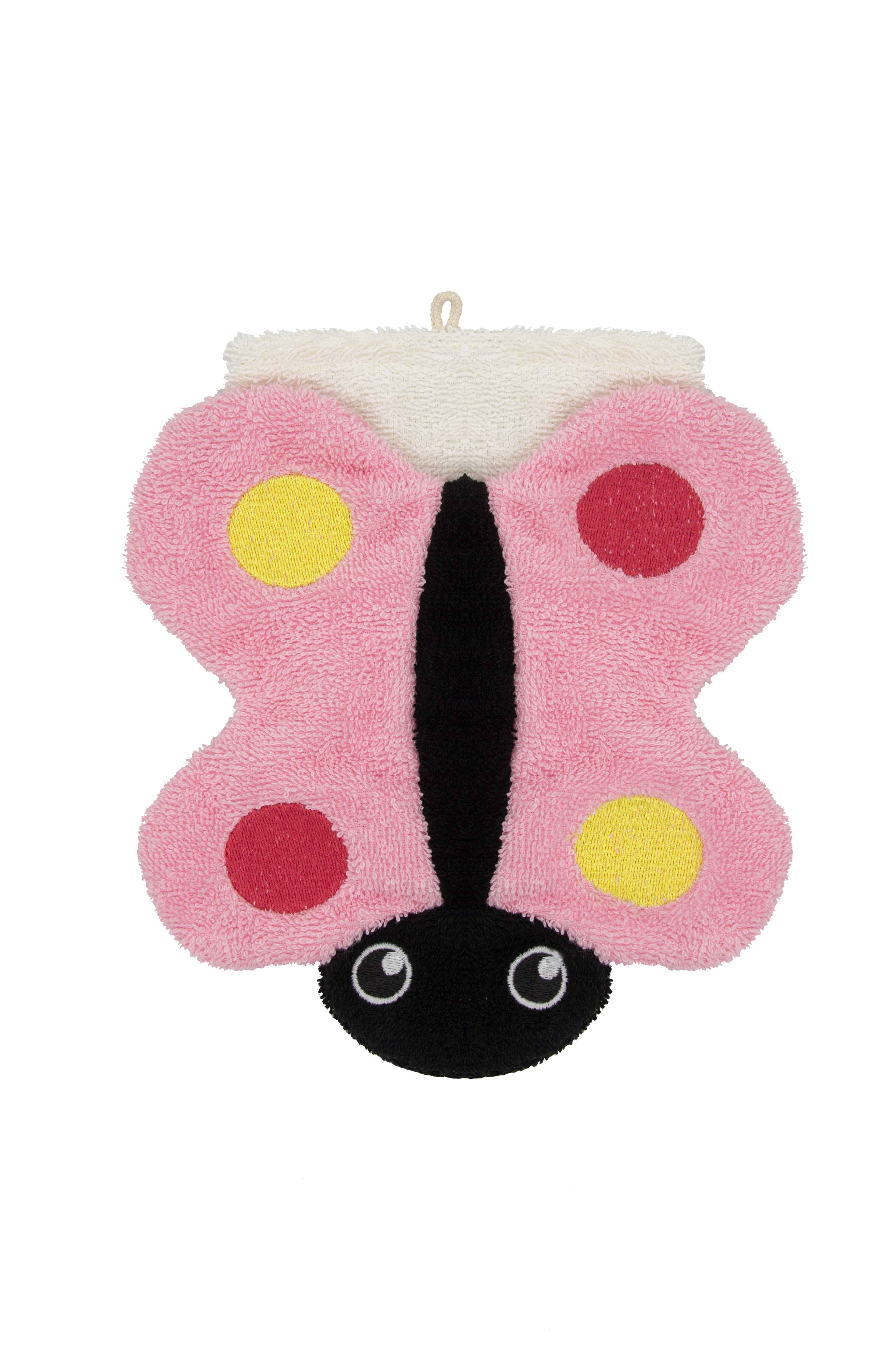 Fürnis BIO Waschlappen Schmetterling Sara groß 22cmx19cm