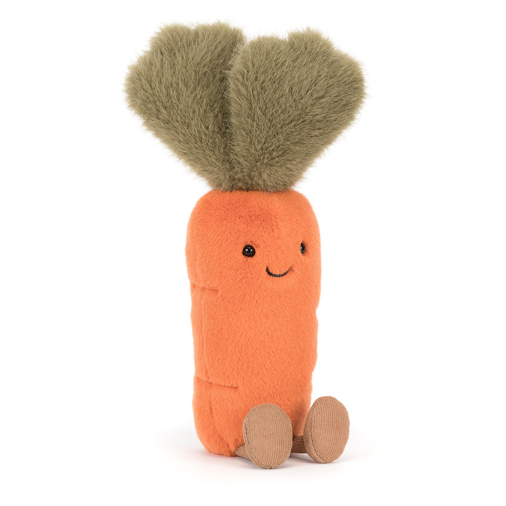 Jellycat Amuseables Carrot - Lustige Karotte 28cm x 6cm x 6cm