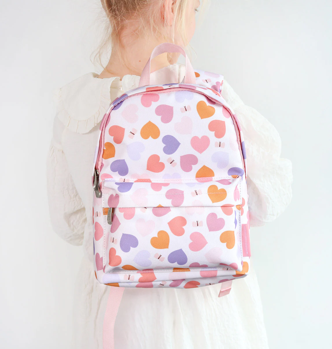 A Little Lovely Company Kleiner Rucksack Herzen