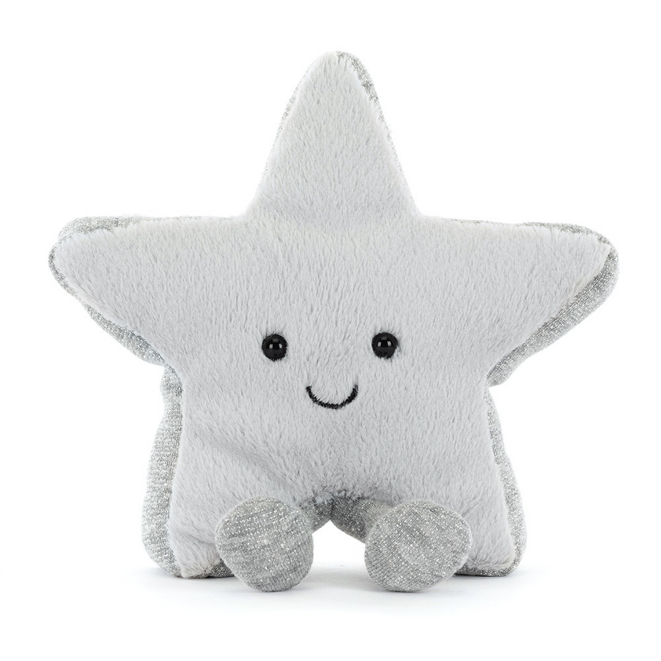 Jellycat Amuseables Silver Star Stern 17cm