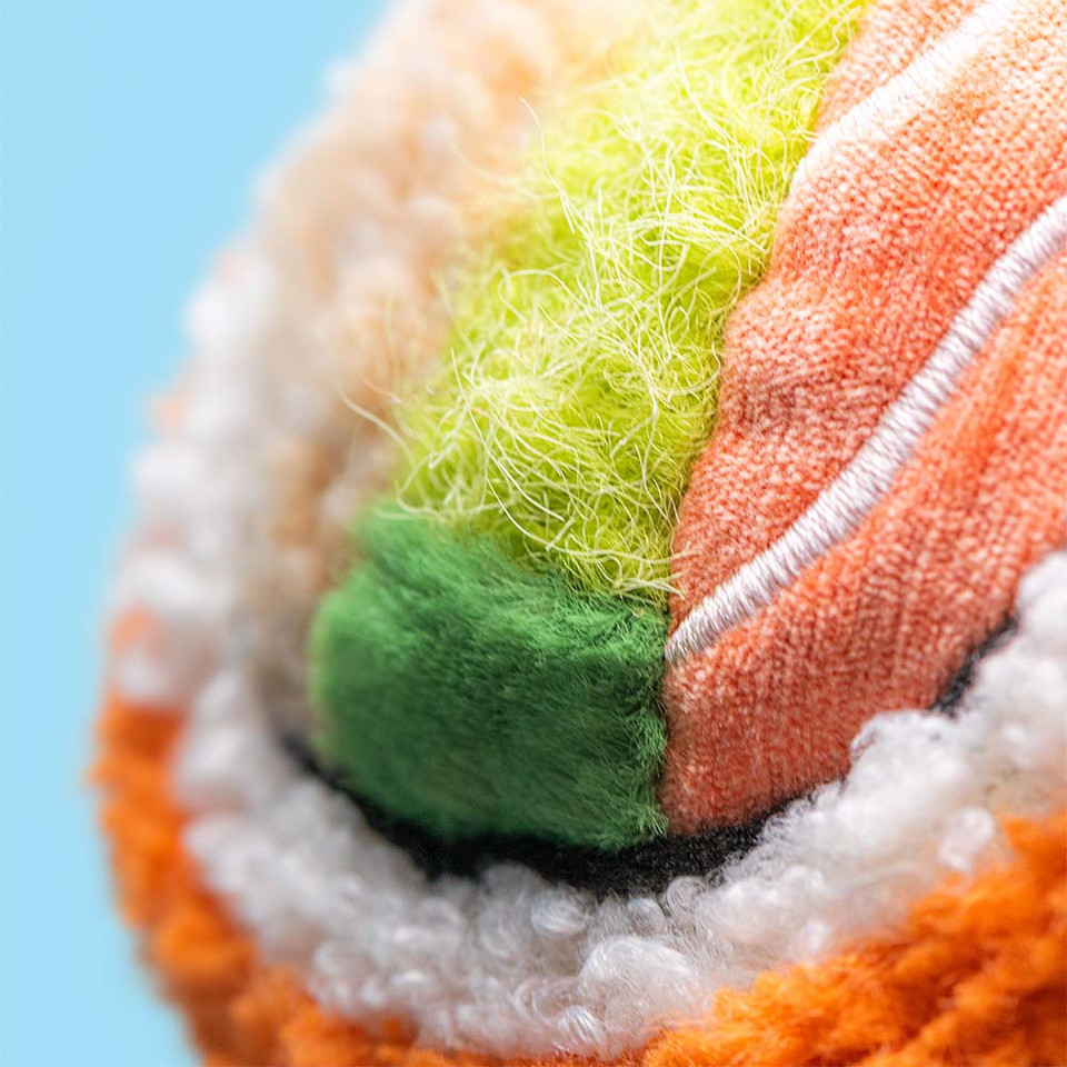 Jellycat Amuseables Codhi Californian Roll - Sushi 9cm x 9cm x 8cm