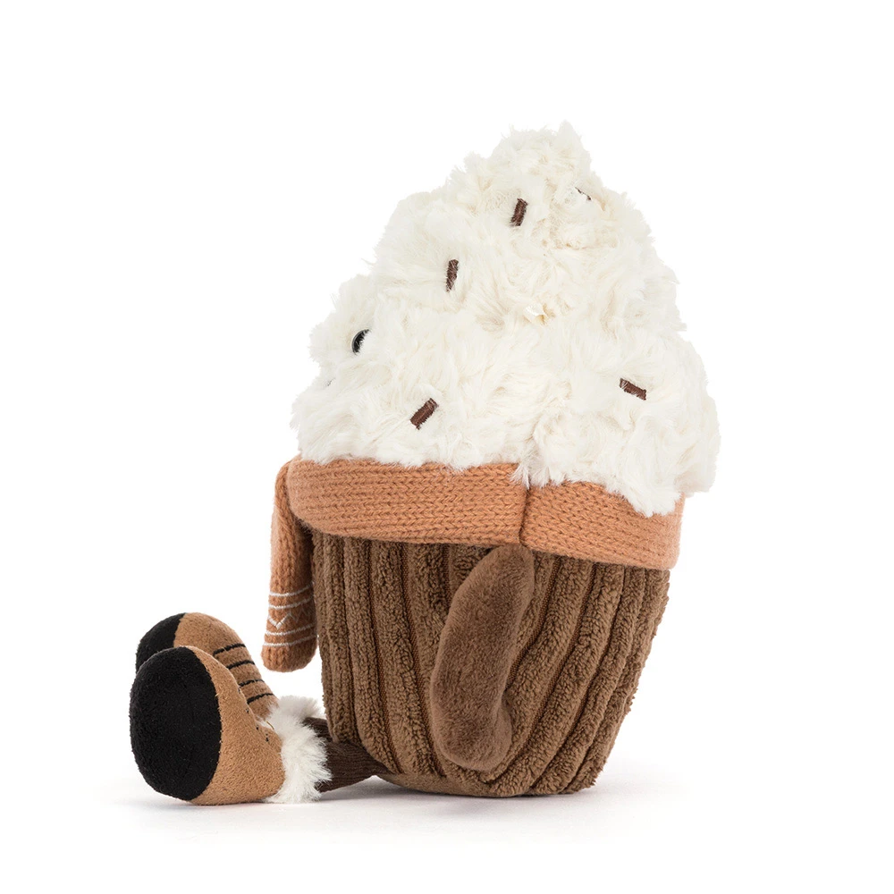 Amuseables Scarffles Hot Chocolate - Tasse mit Schal "heisse Schokolade"