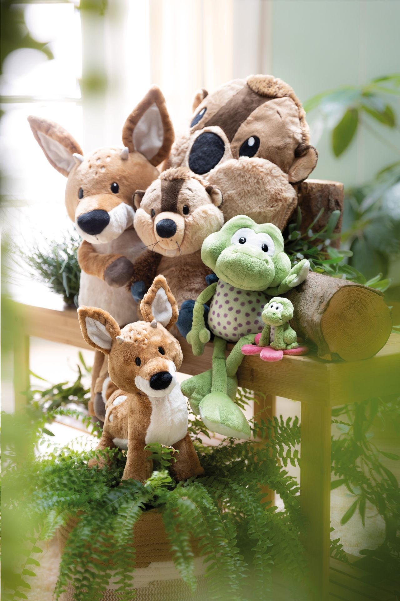 Nici Kuscheltier Biber Harry Woodsnacker NICI GREEN 30 cm