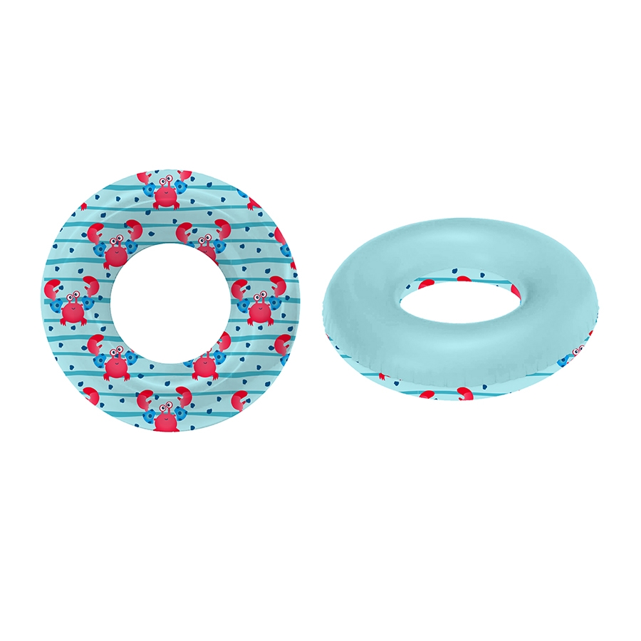Slipstop Schwimmreifen Jimmy- blau mit Krabbe