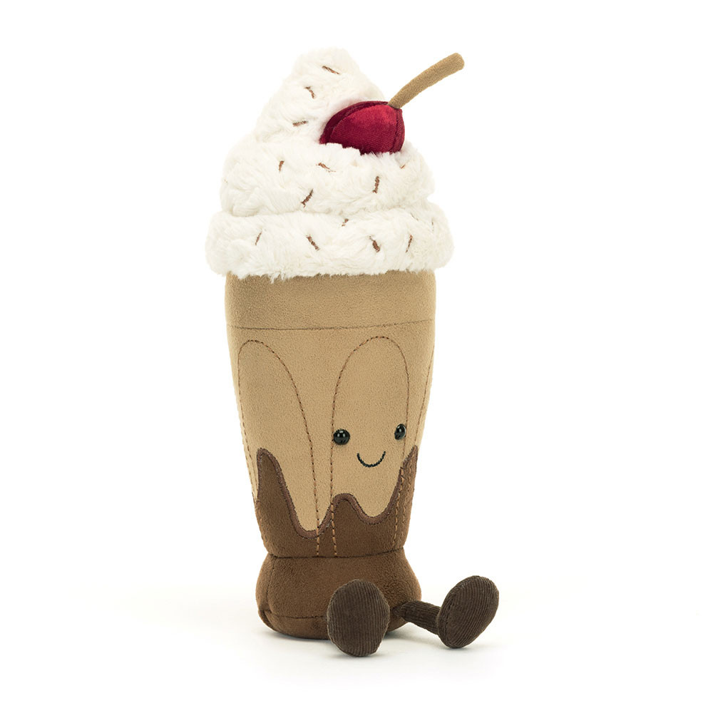 Jellycat Amuseables Chocolate Milkshake Kuscheltier Milchshake 27 cm 