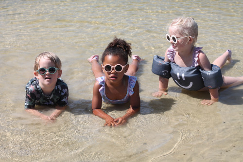JEP KIDS - SLIPSTOP Schwimmweste - Puddle Jumper Smiley Grey - Grau