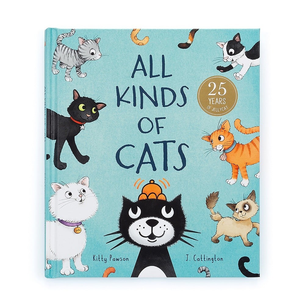 Jellycat All Kinds of Cats Buch auf Englisch 