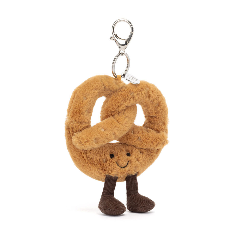Jellycat Amuseables Pretzel Charm - Brezel Schlüsselanhänger 